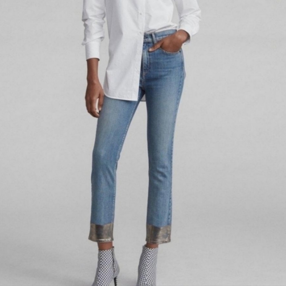 RAG & BONE BILBURY ANKLE CIGARETTE JEANS